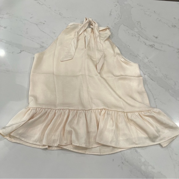 NWT Strut & Bolt for Vici cream halter top with tie - Picture 16 of 16